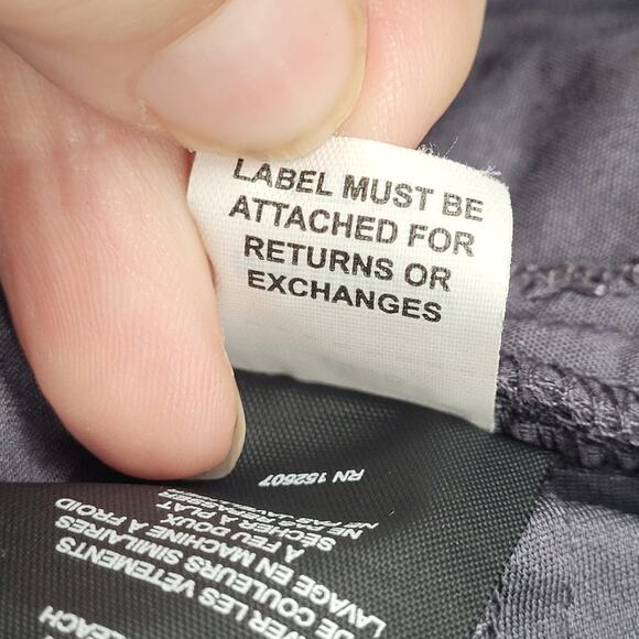 Cuts Grey AO Jogger Flat Front Slim Tapered Athleisure Mens Pants size medium - Picture 11 of 13